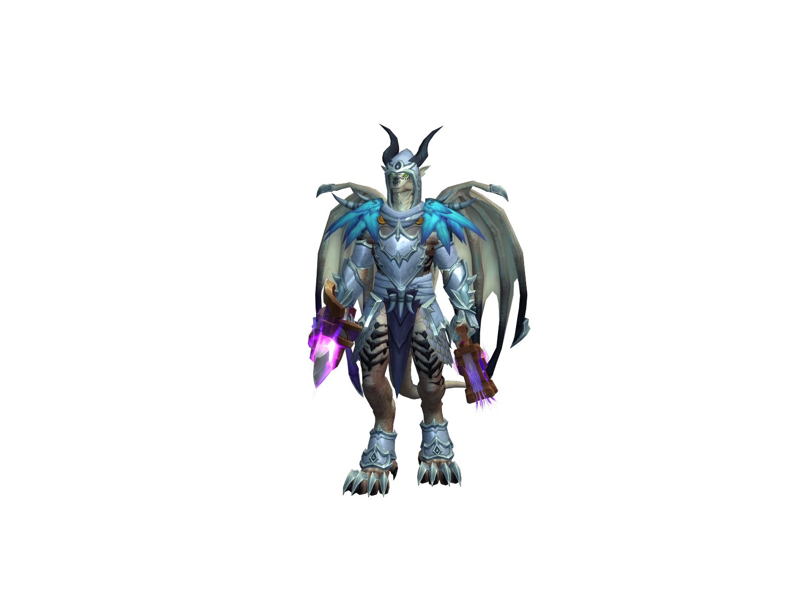Stardustbird 3D character render