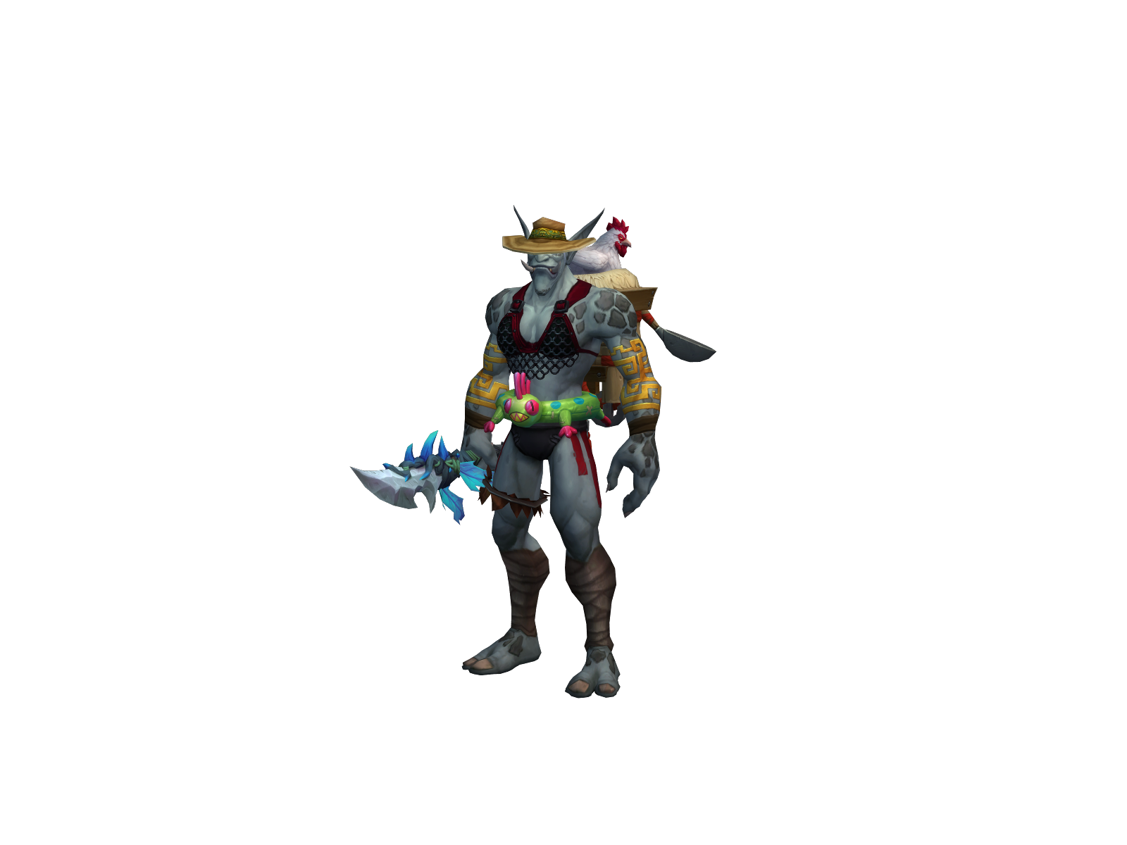 Stayangry 3D character render