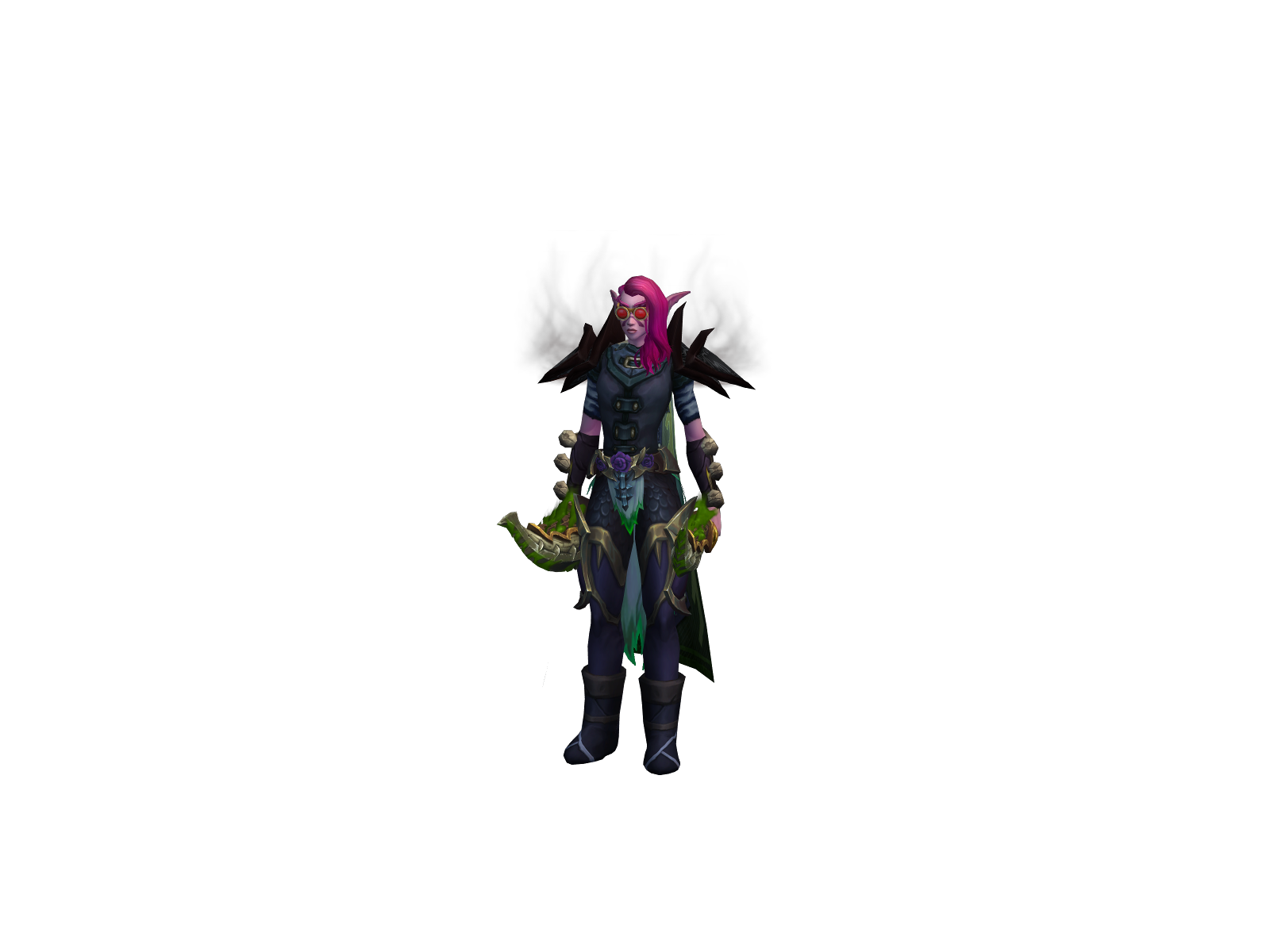 Chounette 3D character render