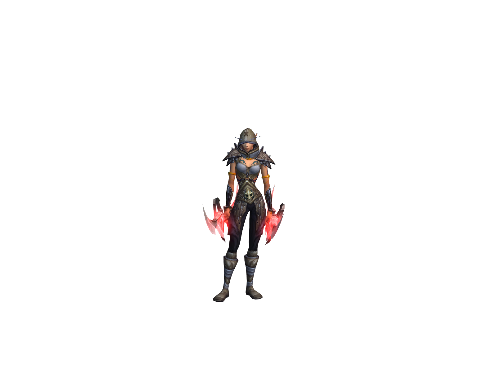 Sallieda 3D character render