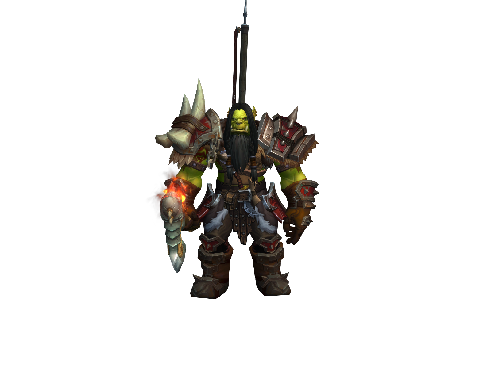 Urghaal 3D character render