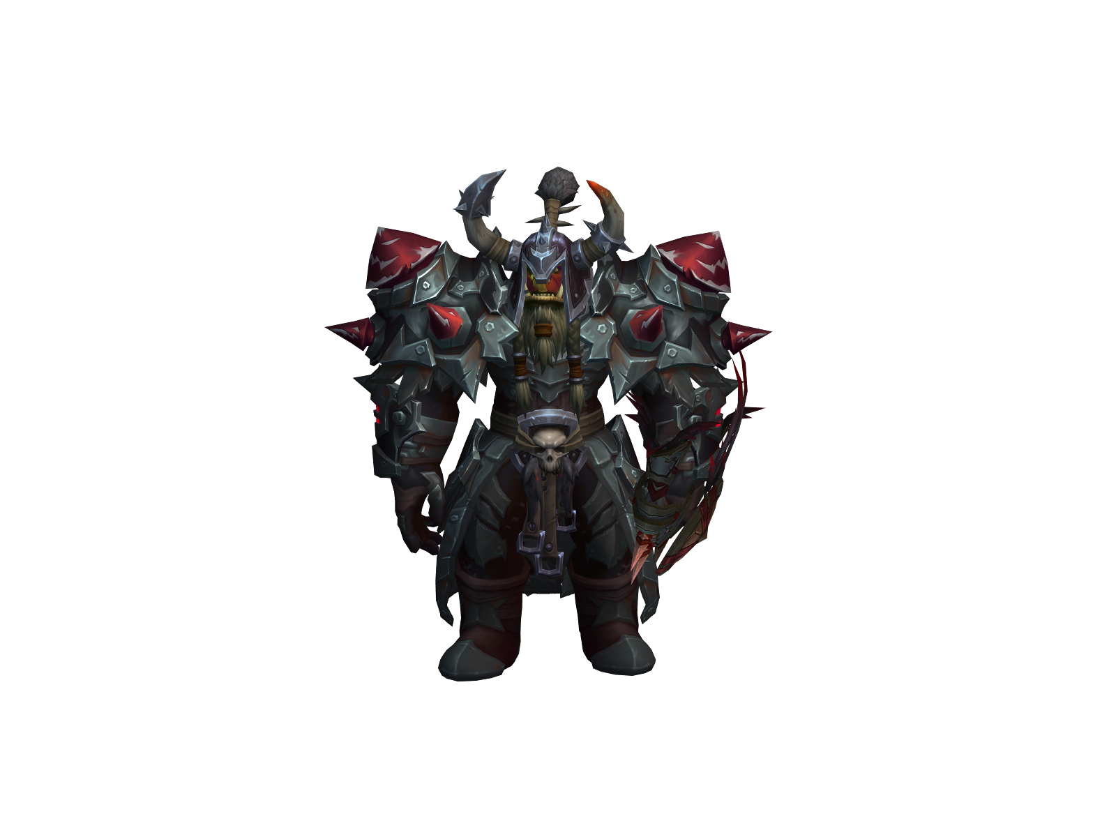 Venagrel 3D character render