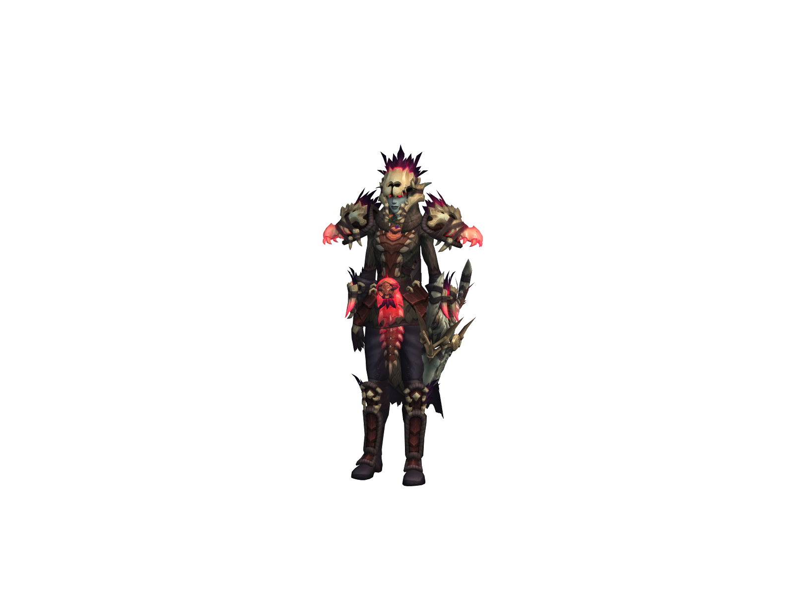 Barbedshoot 3D character render