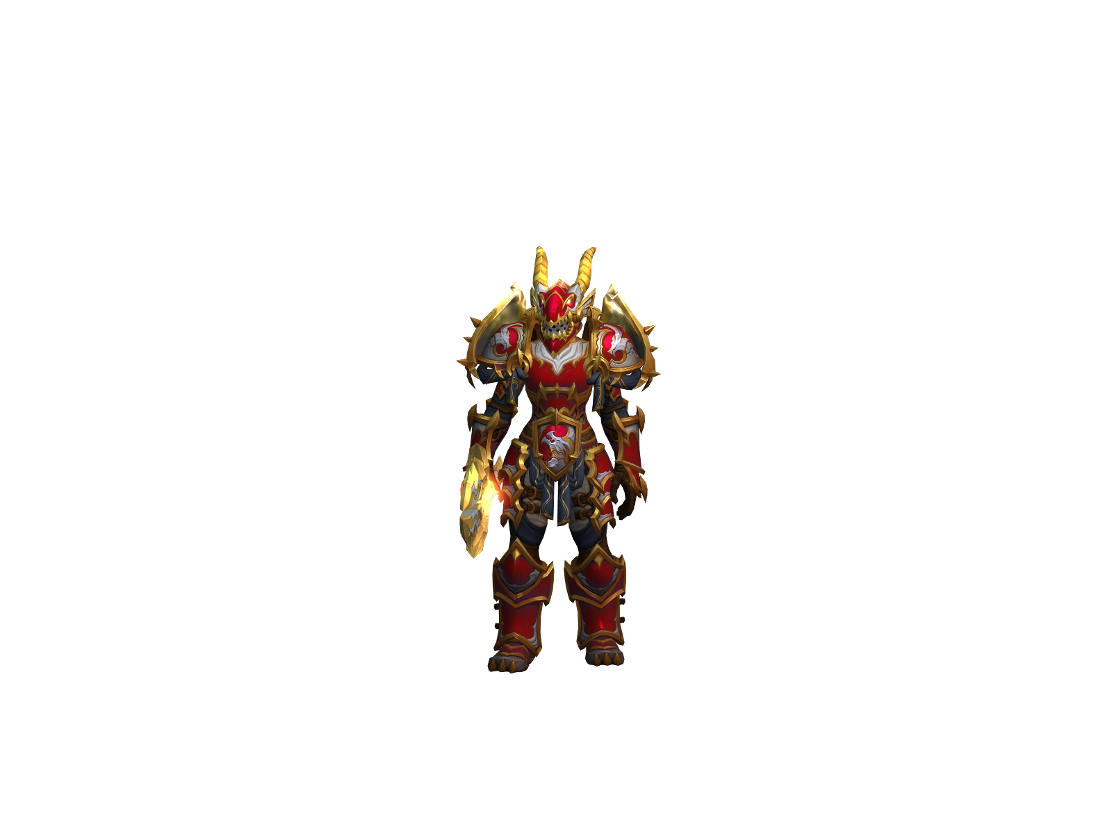 Reflective 3D character render