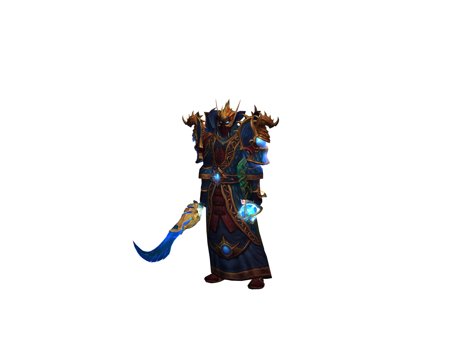 Mantörok 3D character render