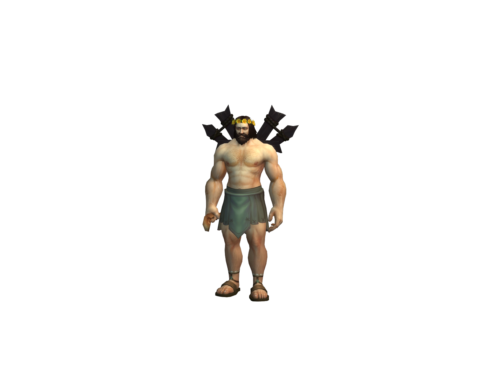 Jesûschrist 3D character render