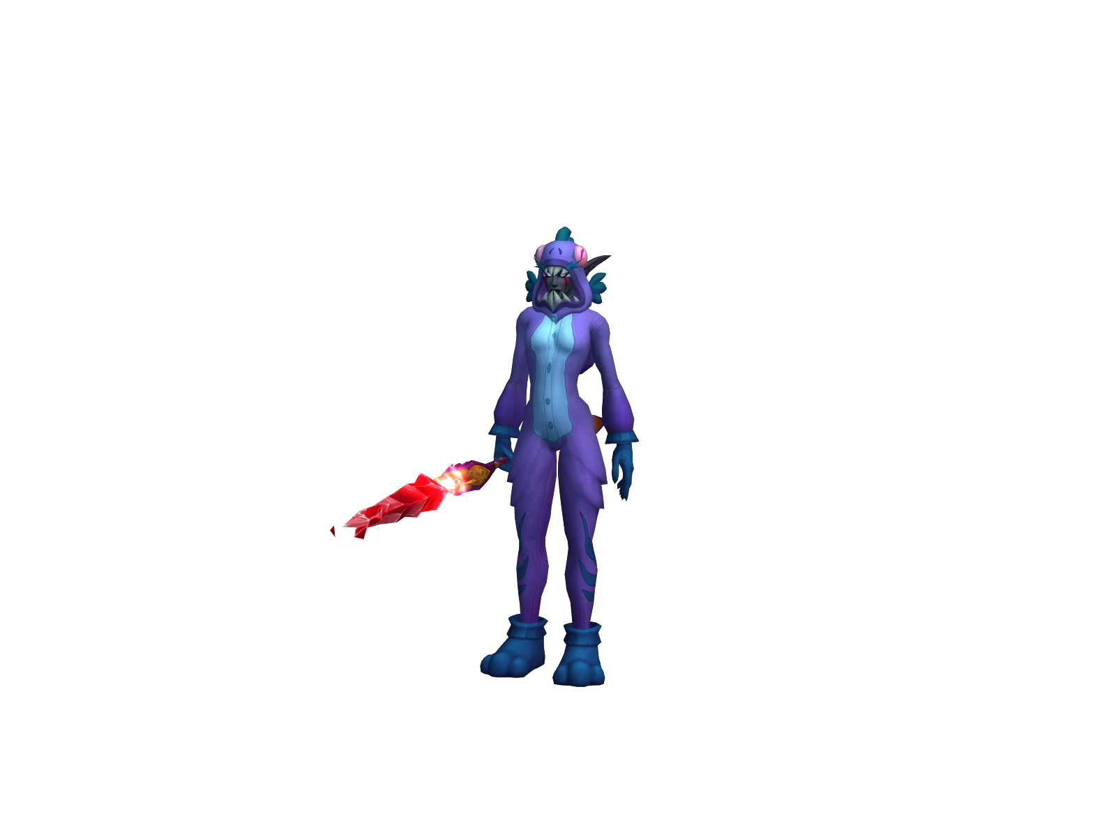 Phéonìx 3D character render