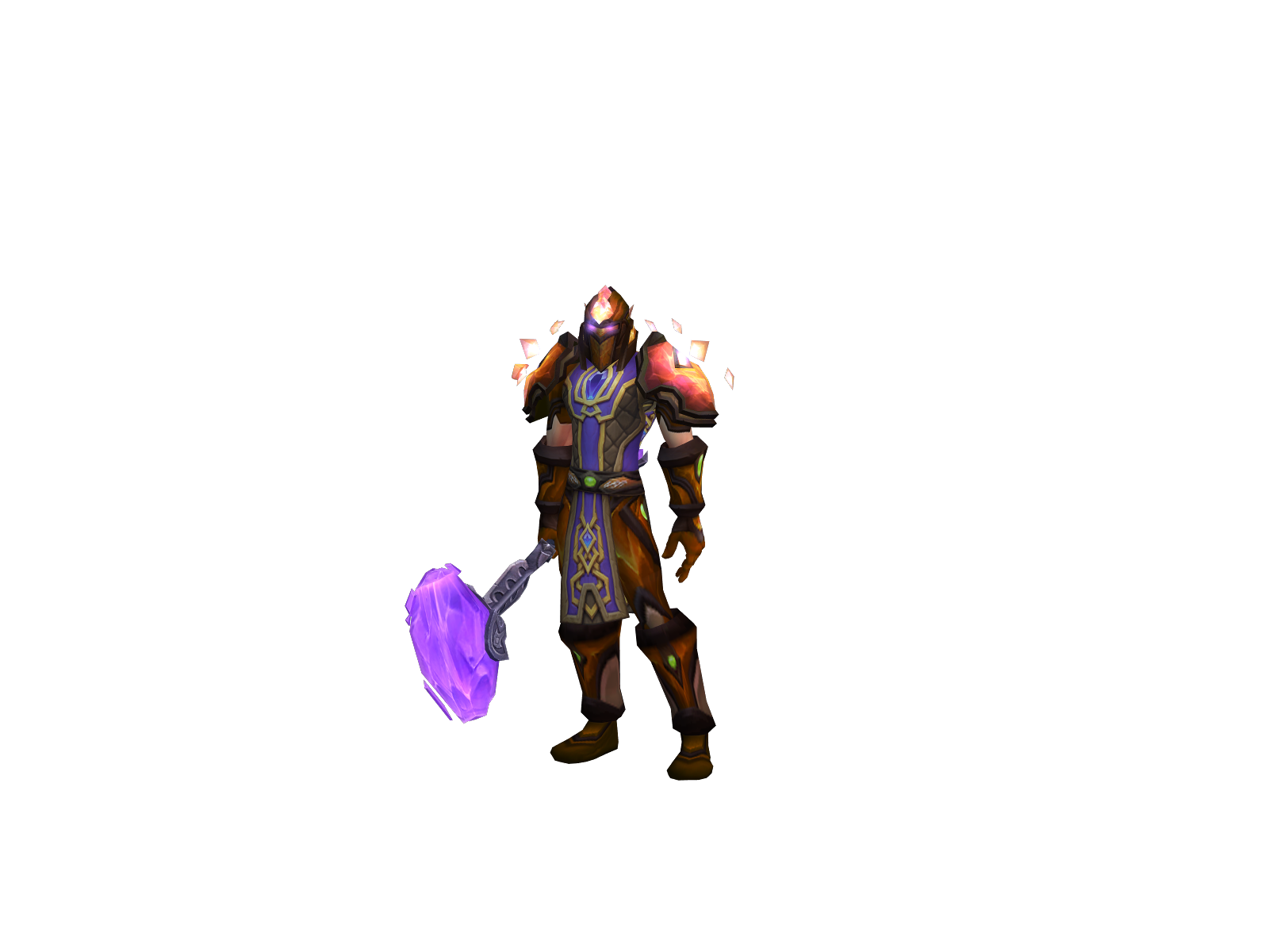 Crakk 3D character render