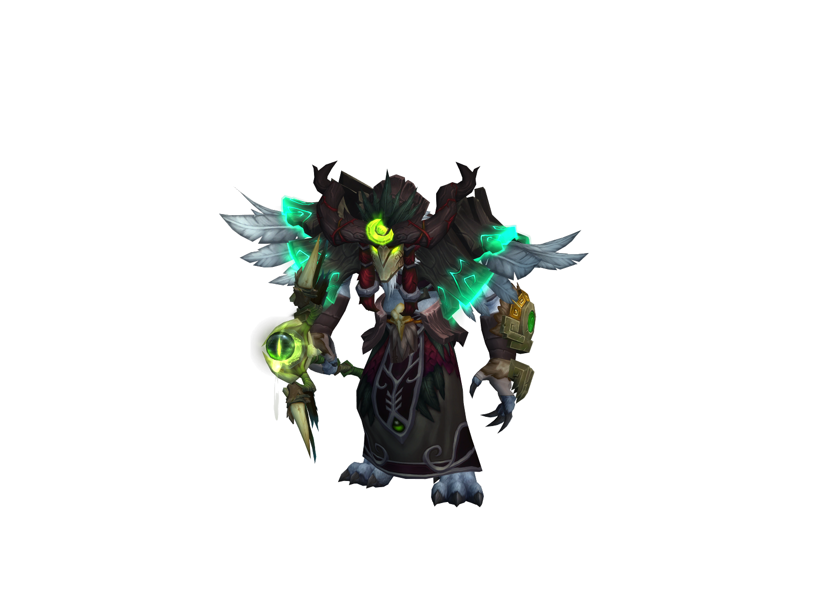 Aldwe 3D character render