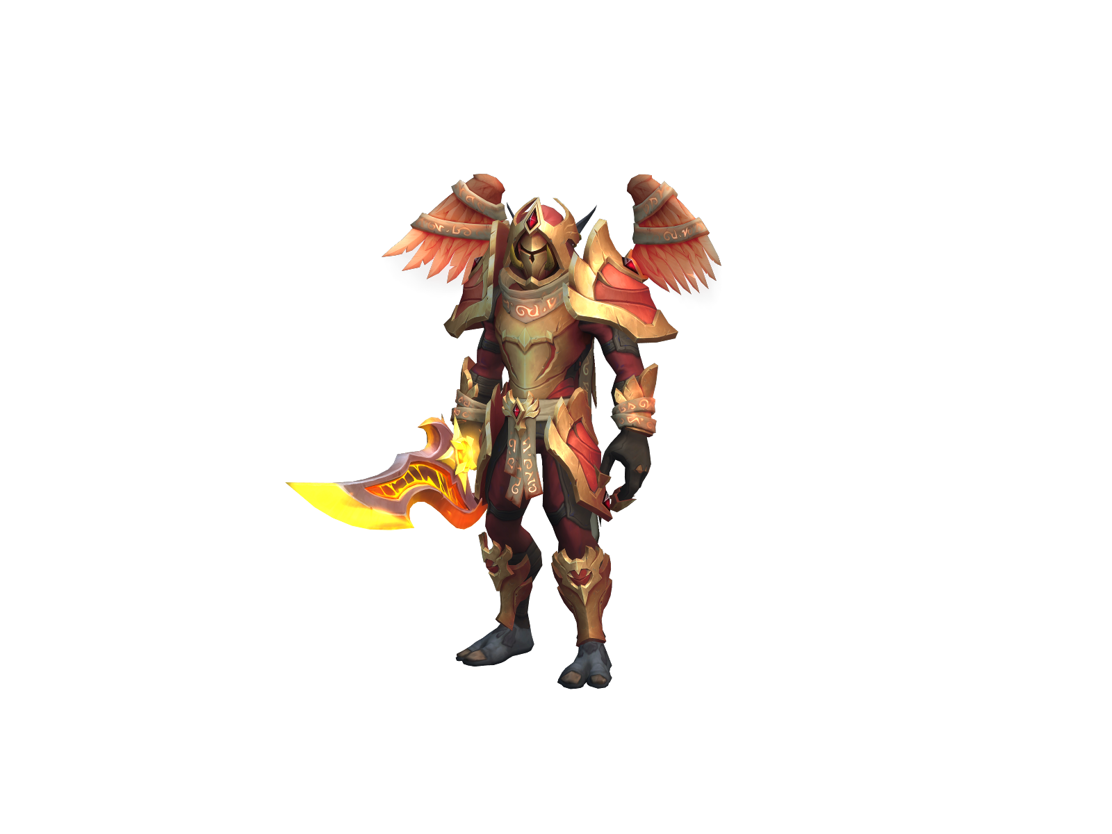 Maxelren 3D character render