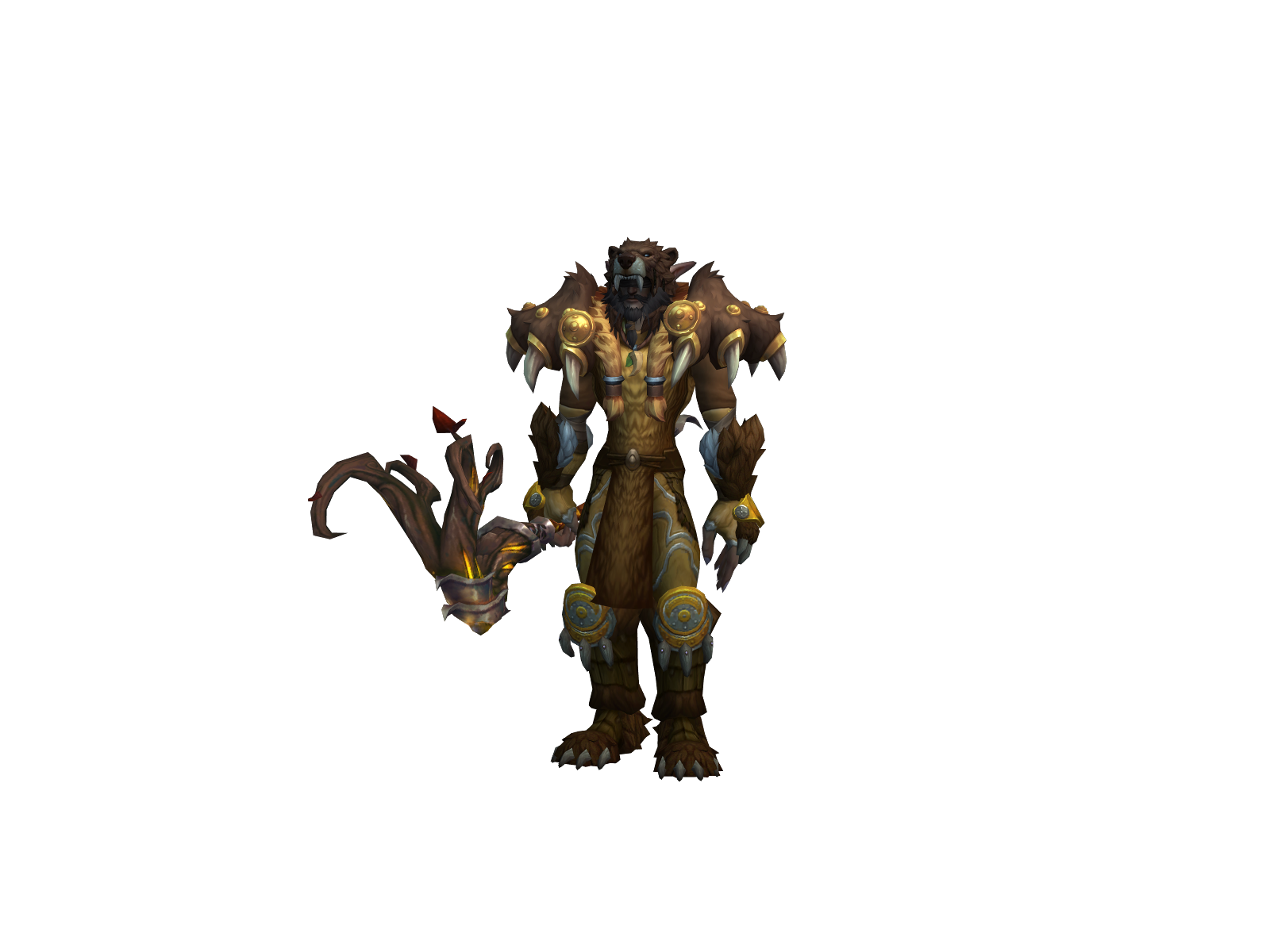 Wolfsbeard 3D character render