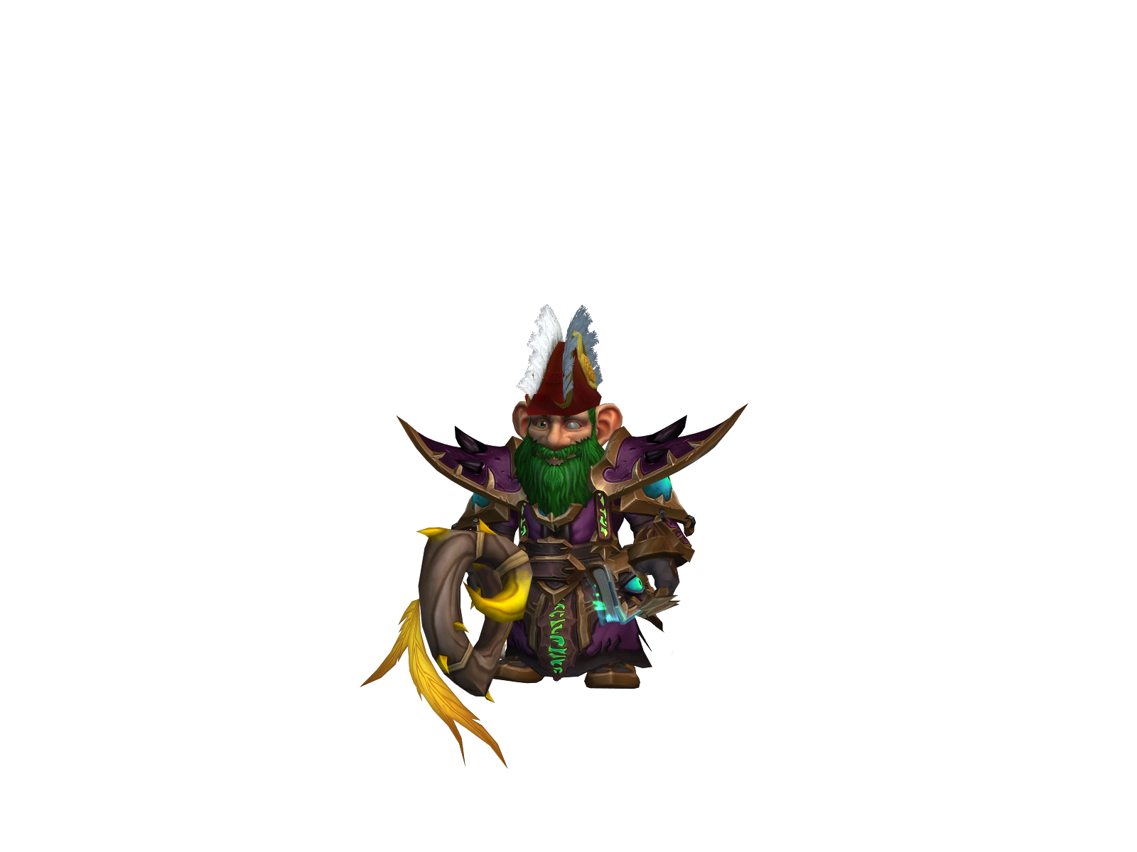 Kazraged 3D character render