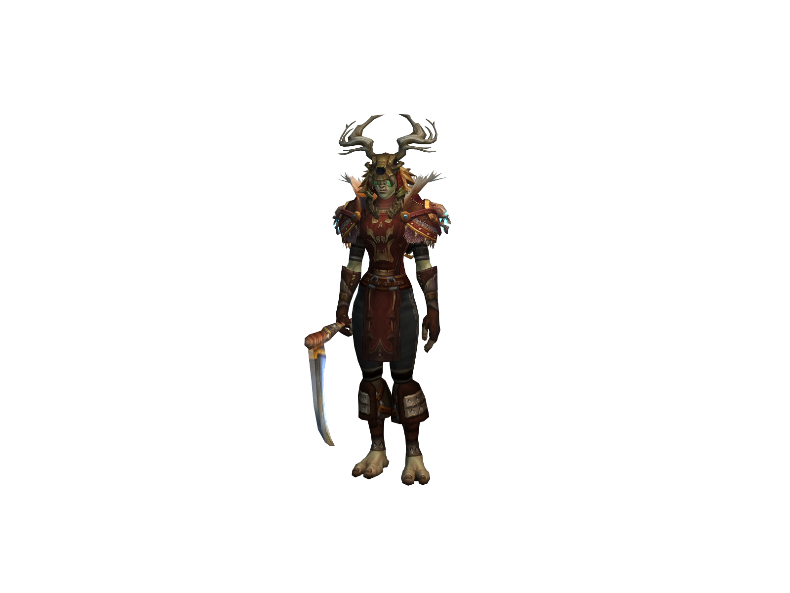 Vaniedron 3D character render