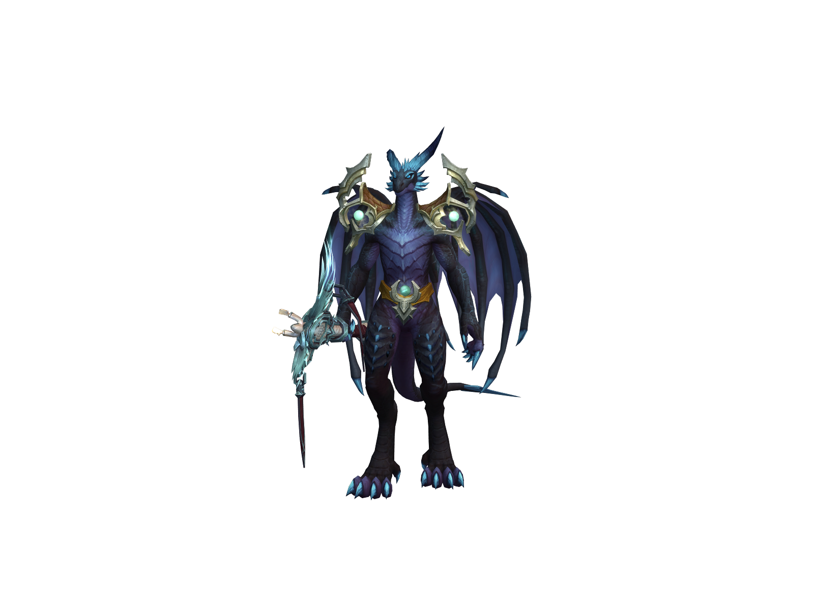Xeav 3D character render