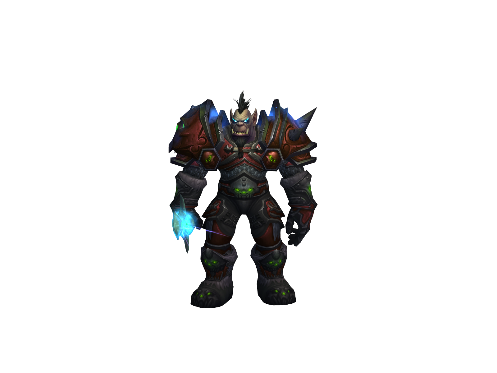 Moredus 3D character render