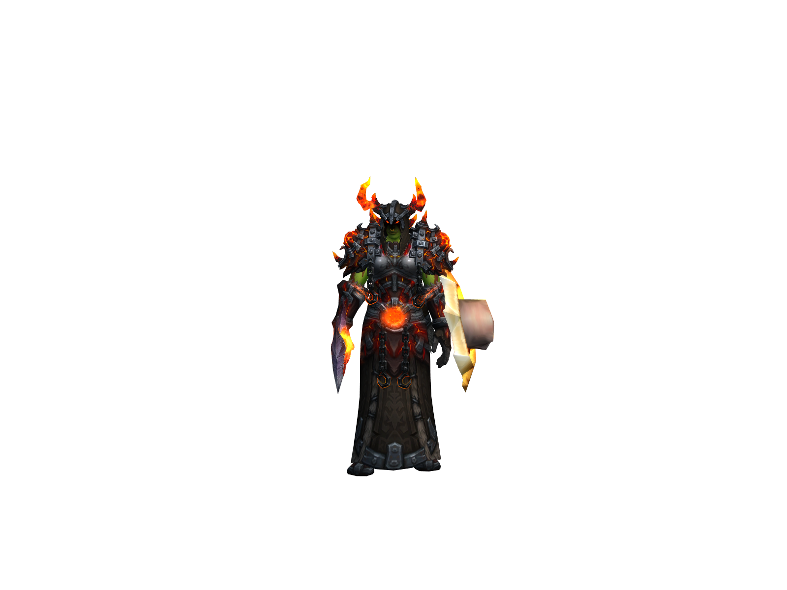 Shamavale 3D character render