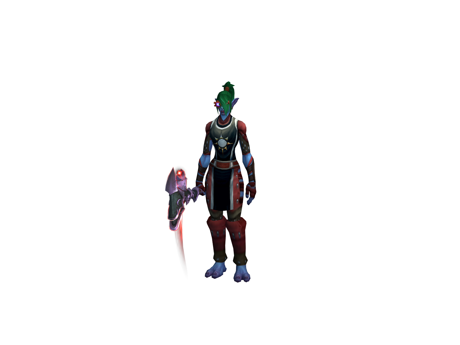 Hawtsause 3D character render