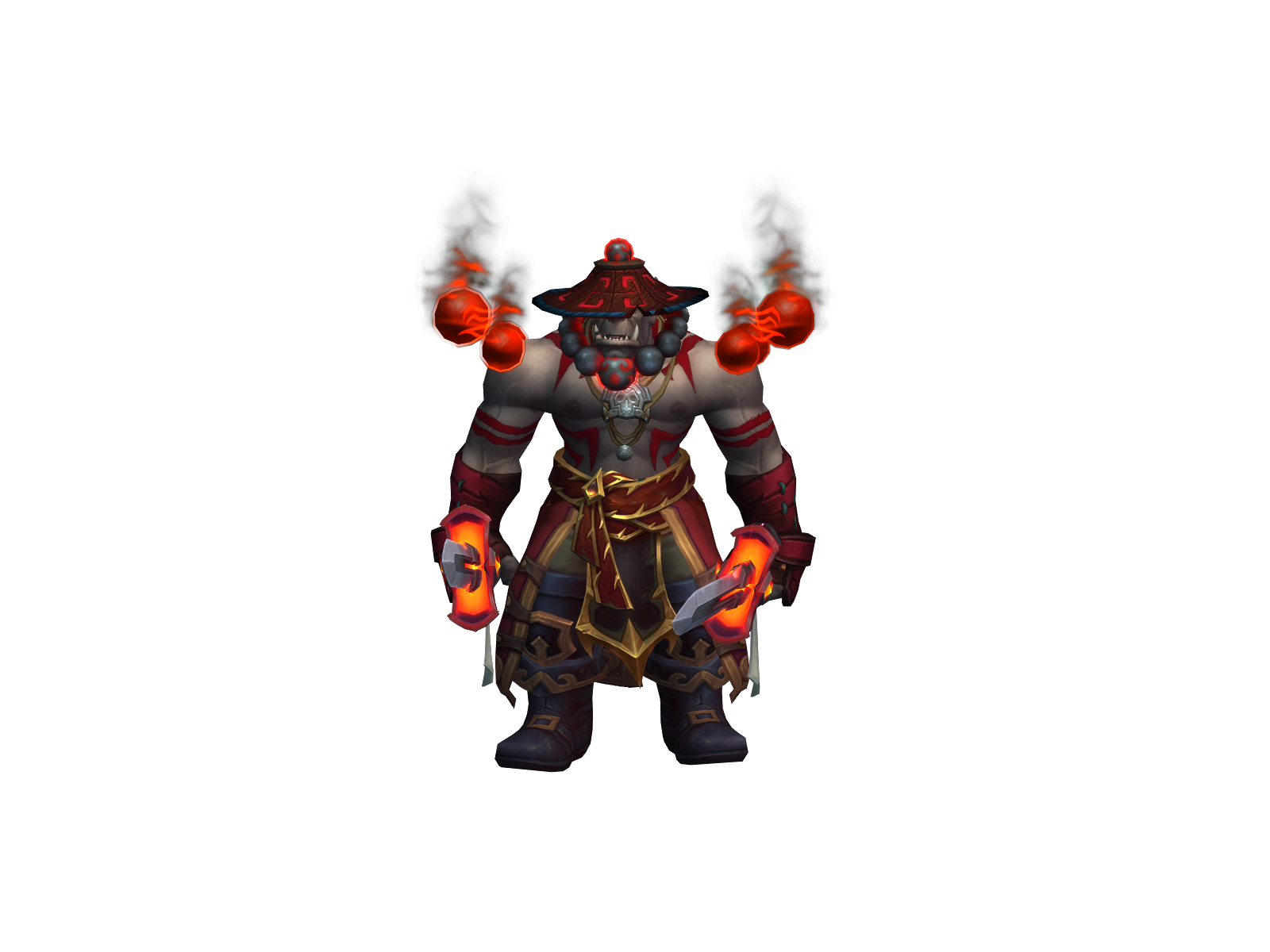 Gonnog 3D character render