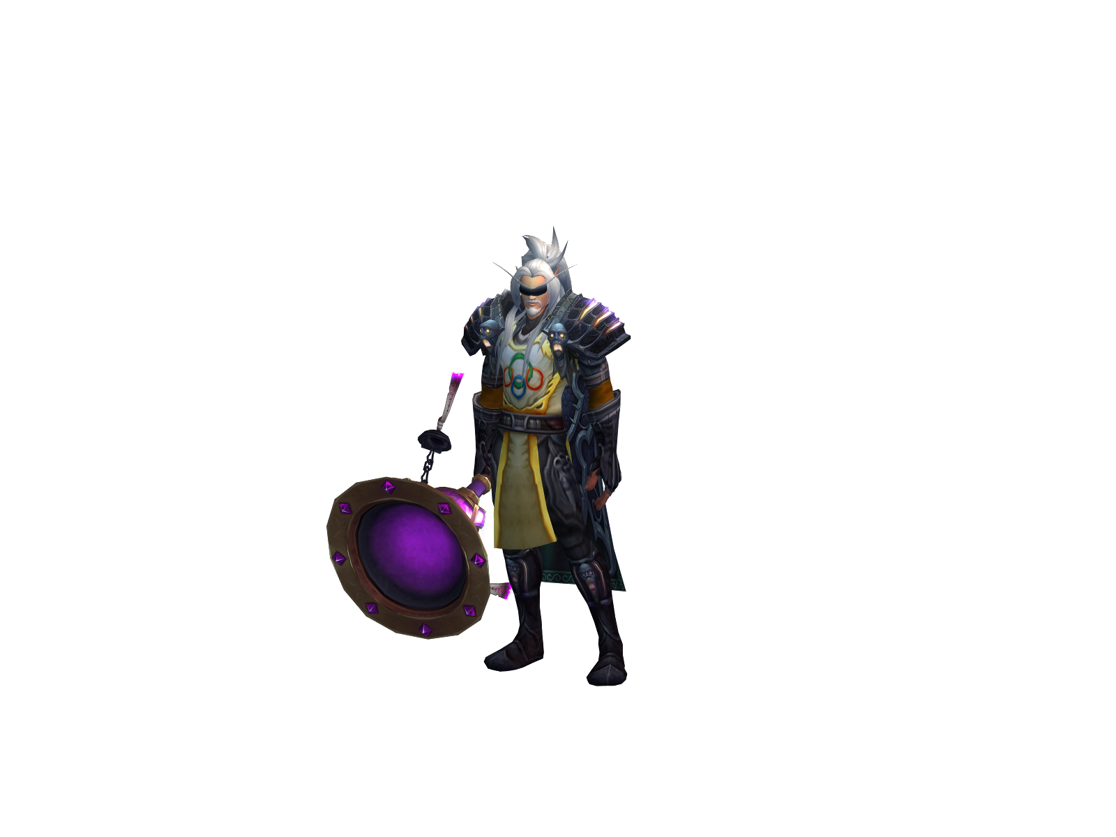 Omicro 3D character render