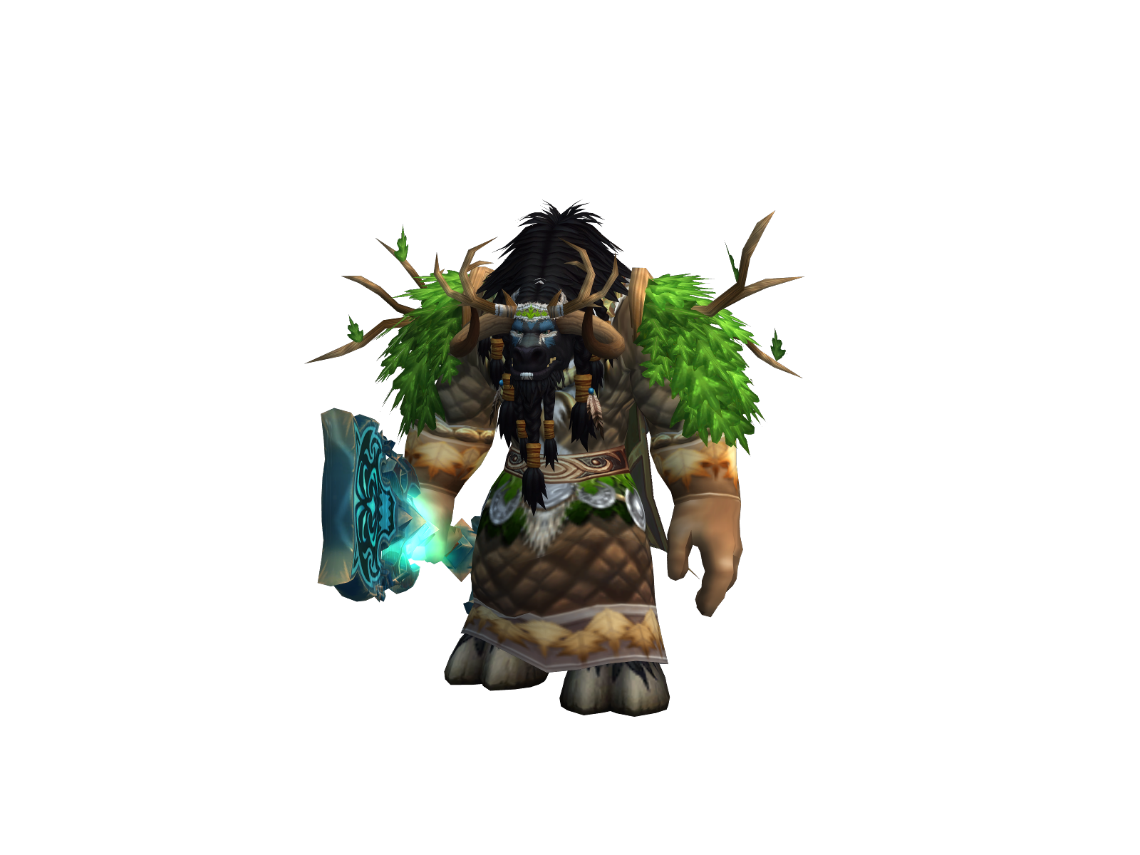 Freeforming 3D character render