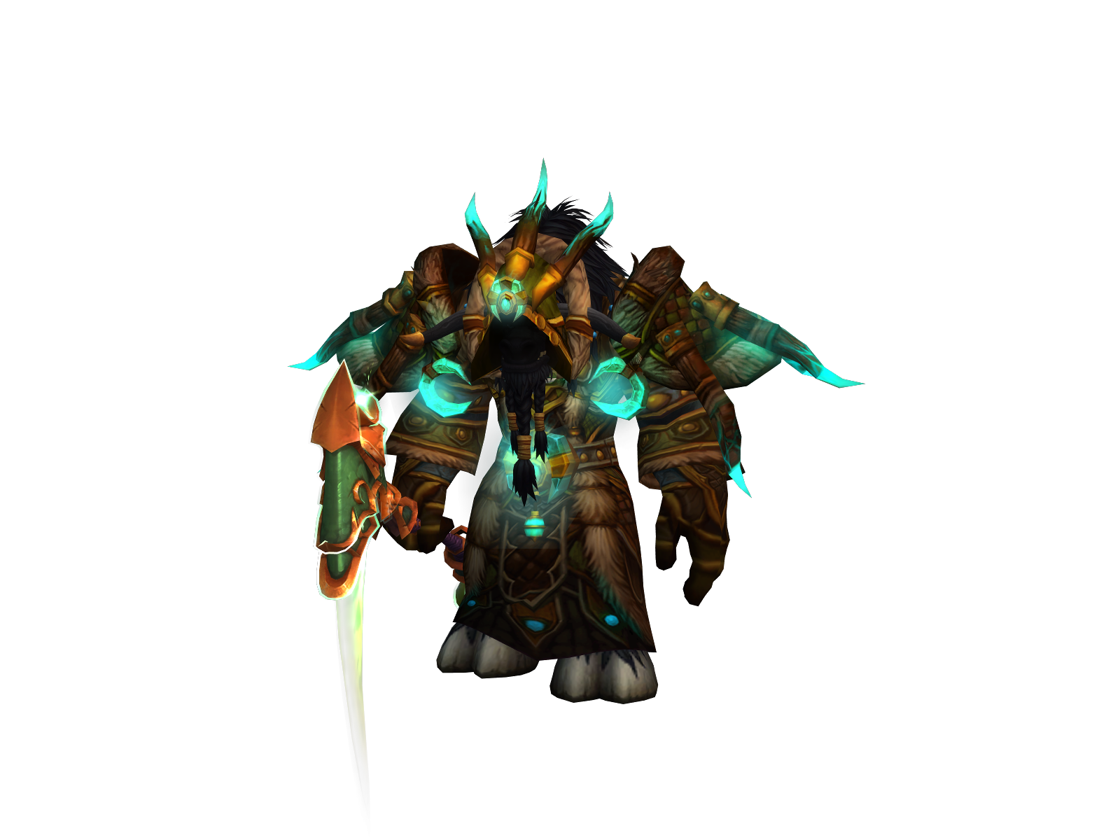 Greenhandd 3D character render
