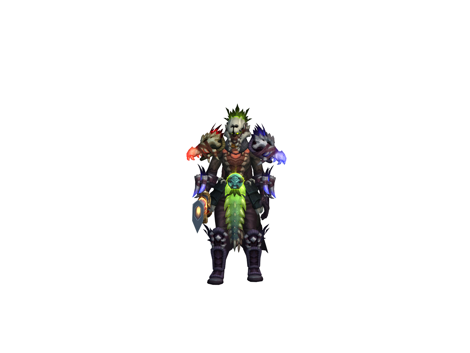 Cyanist 3D character render