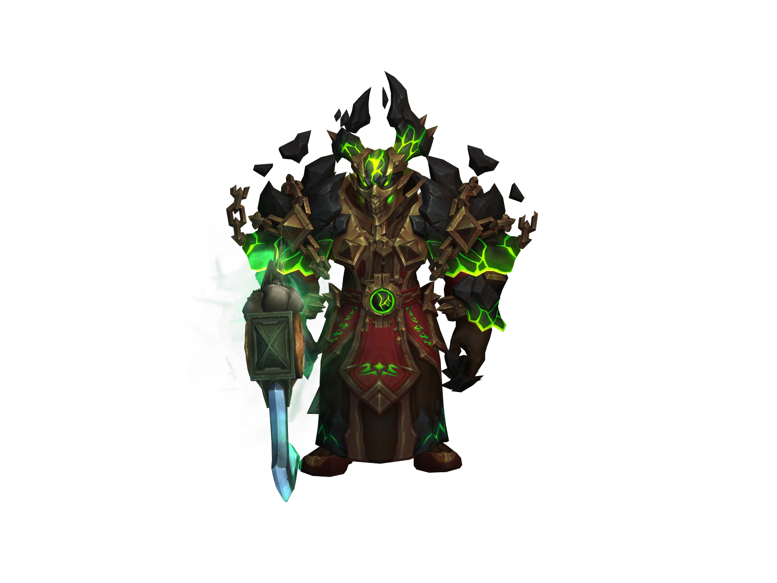Defiantlock 3D character render