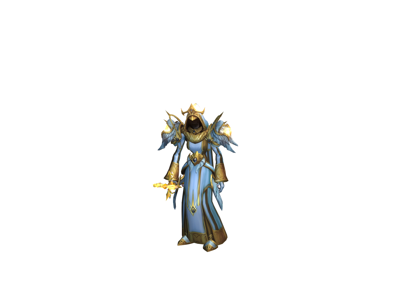 Vampriest 3D character render