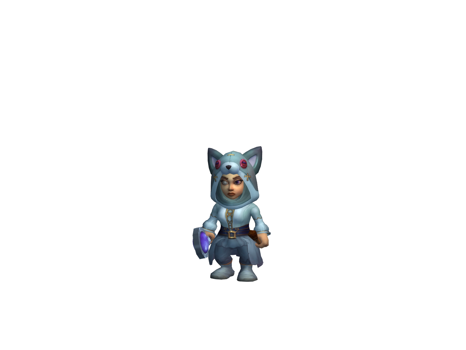 Jackshadow 3D character render
