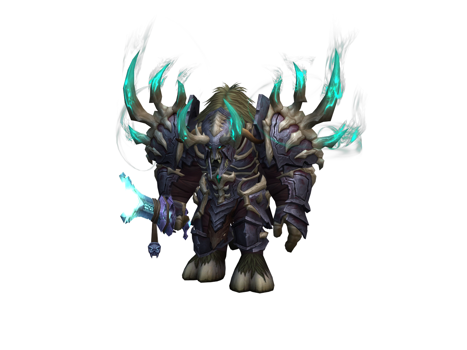 Goldran 3D character render