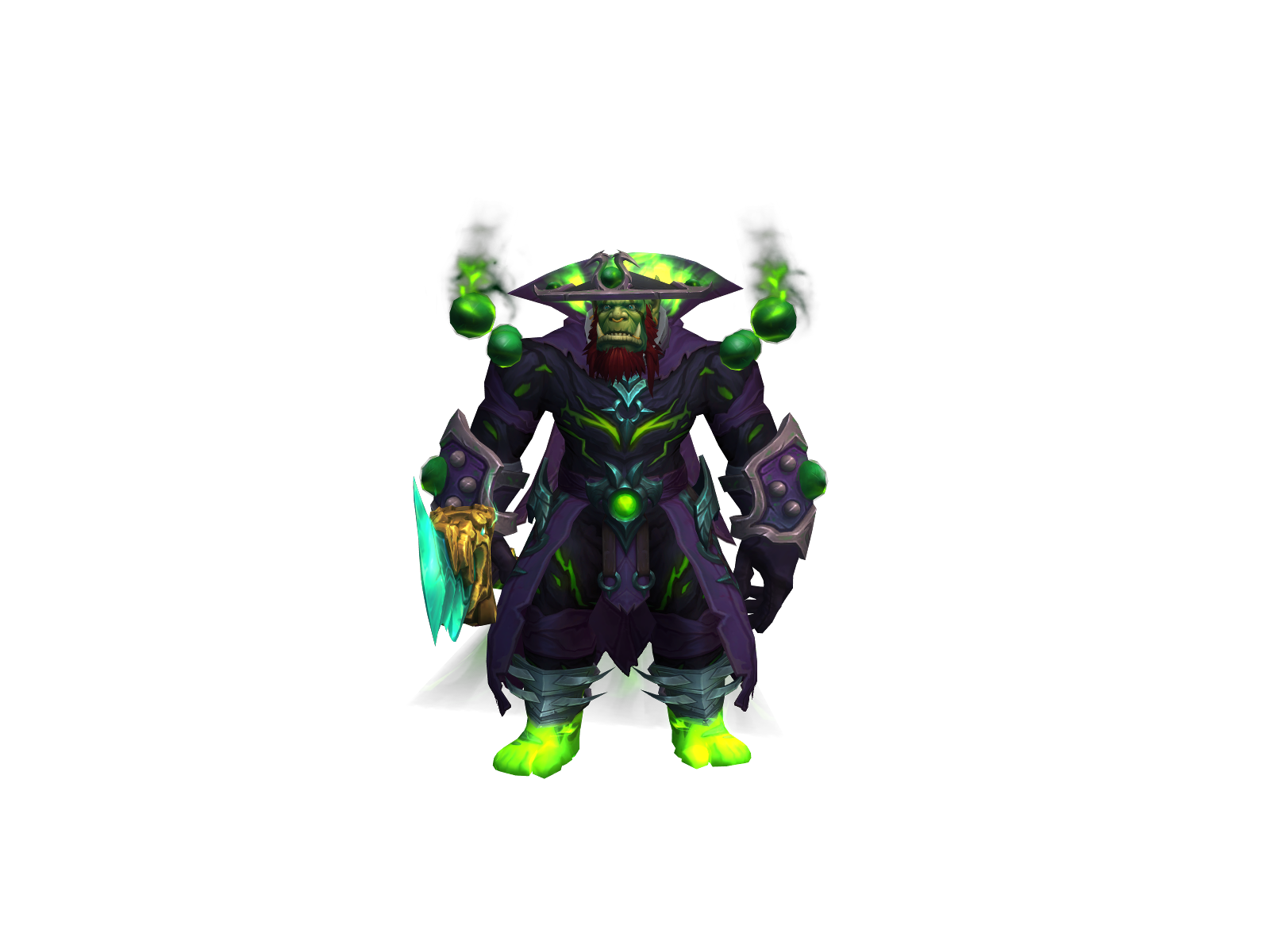 Meatstank 3D character render