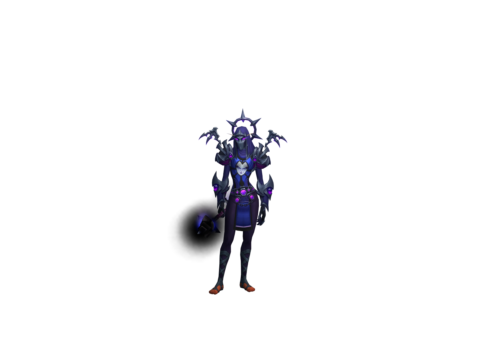 Rkelyt 3D character render
