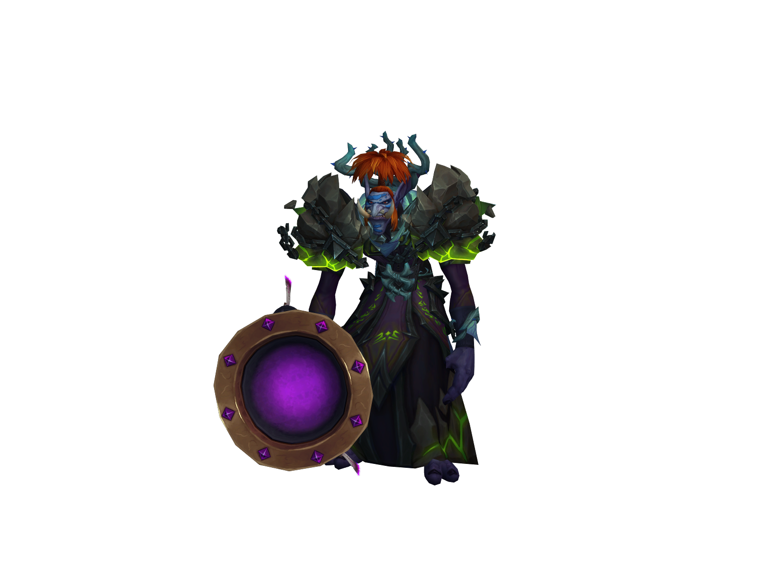 Fleürs 3D character render