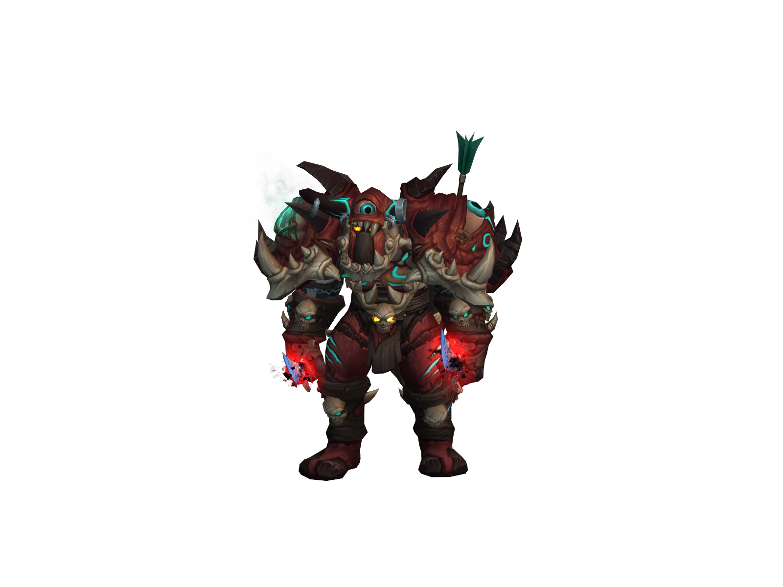 Ogrelord 3D character render