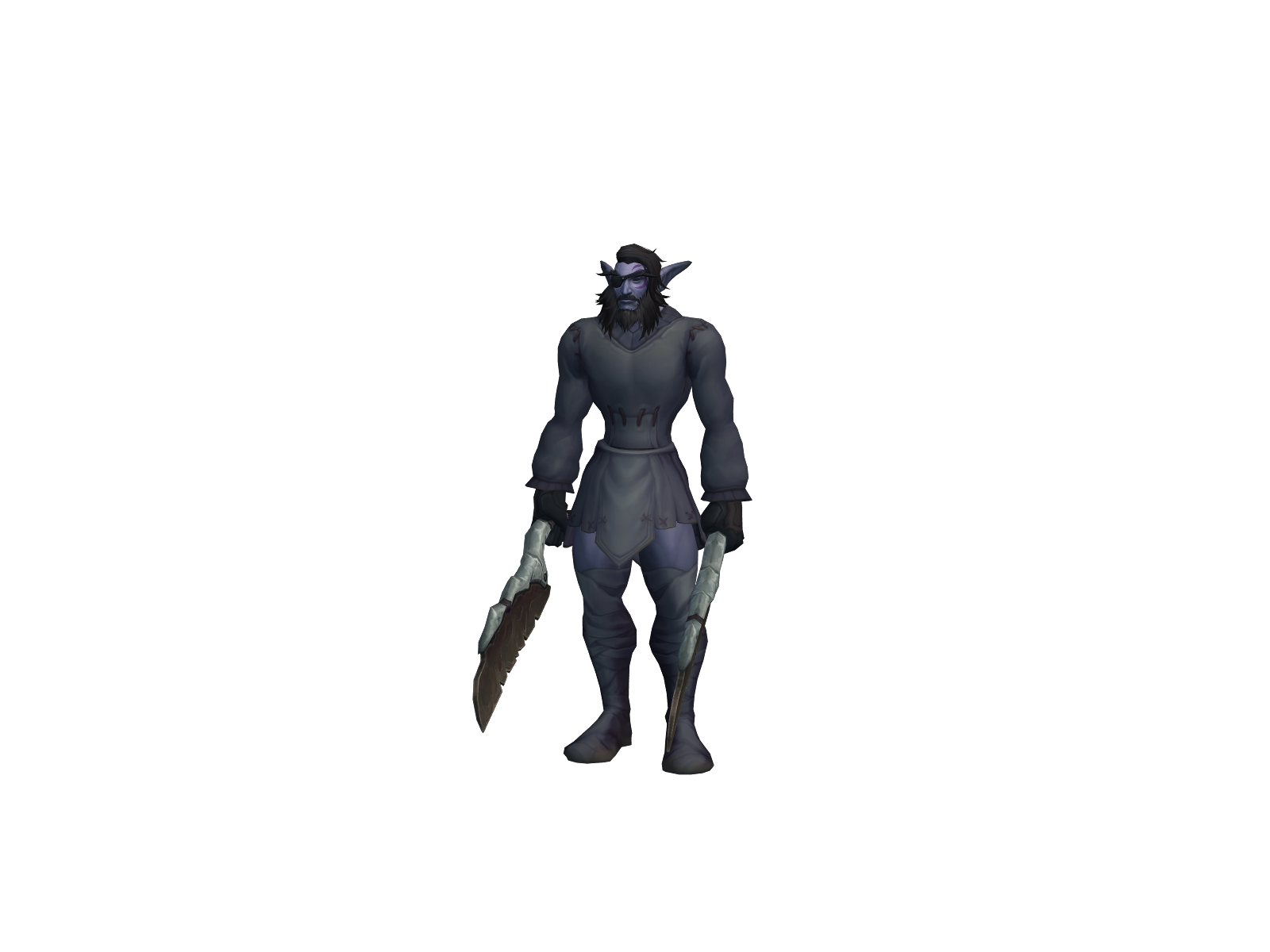 Riptas 3D character render