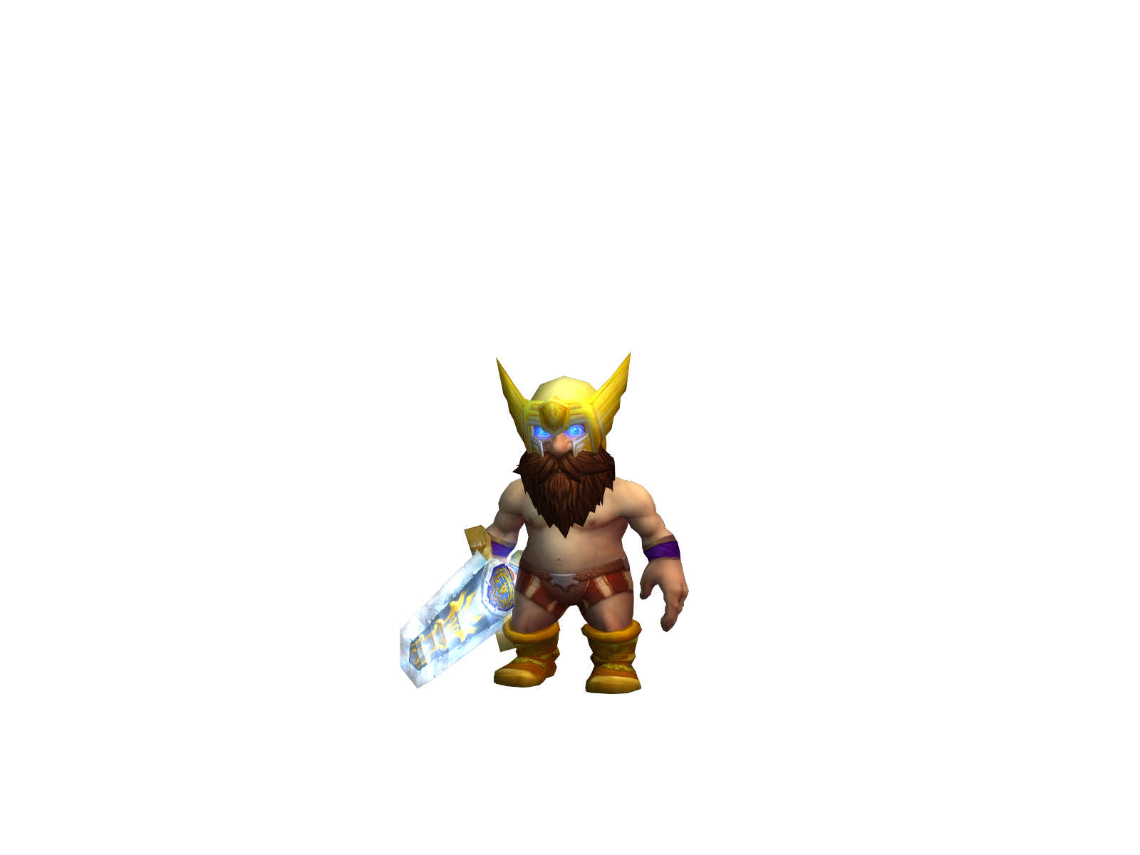 Ttoothpick 3D character render