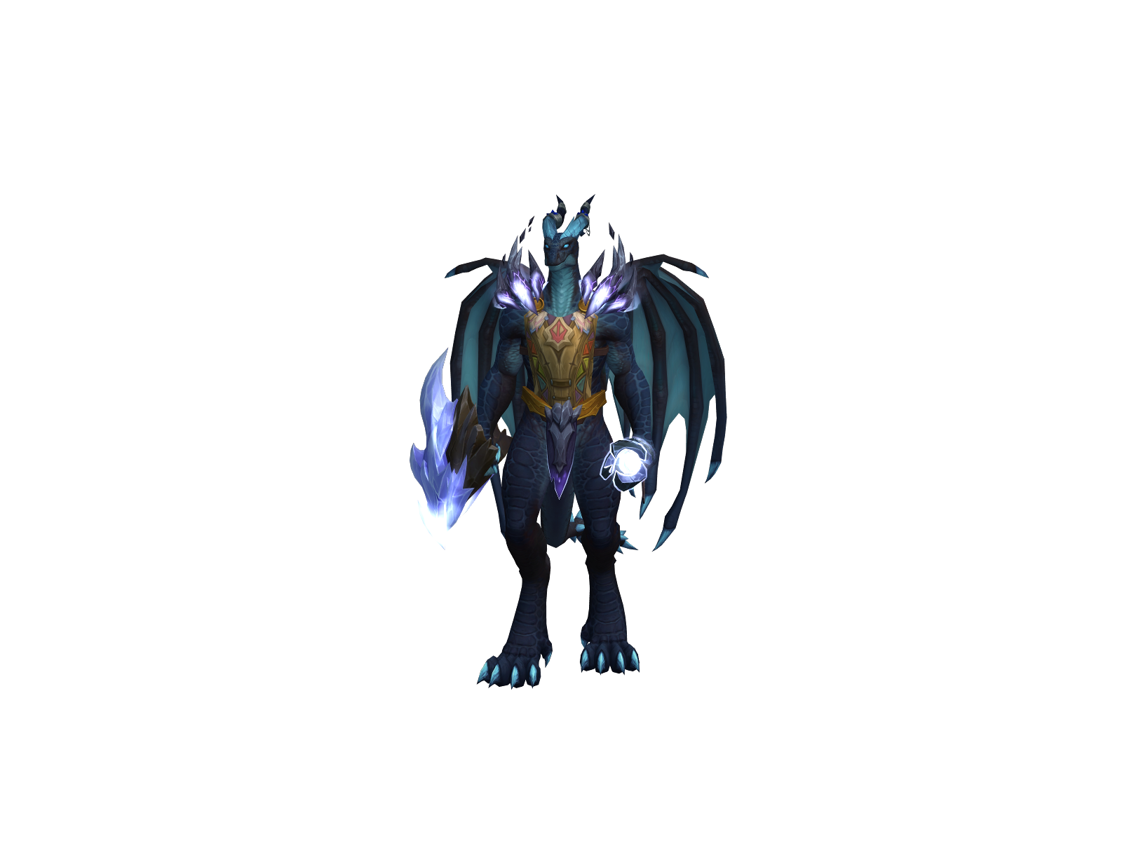 Smaugussy 3D character render
