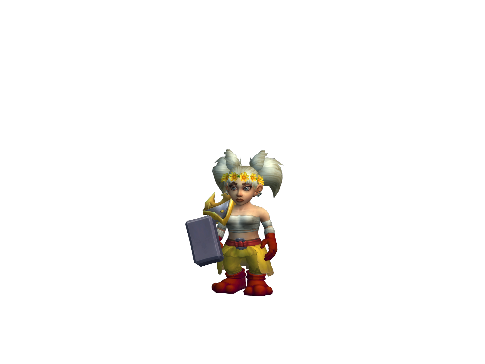 Glime 3D character render