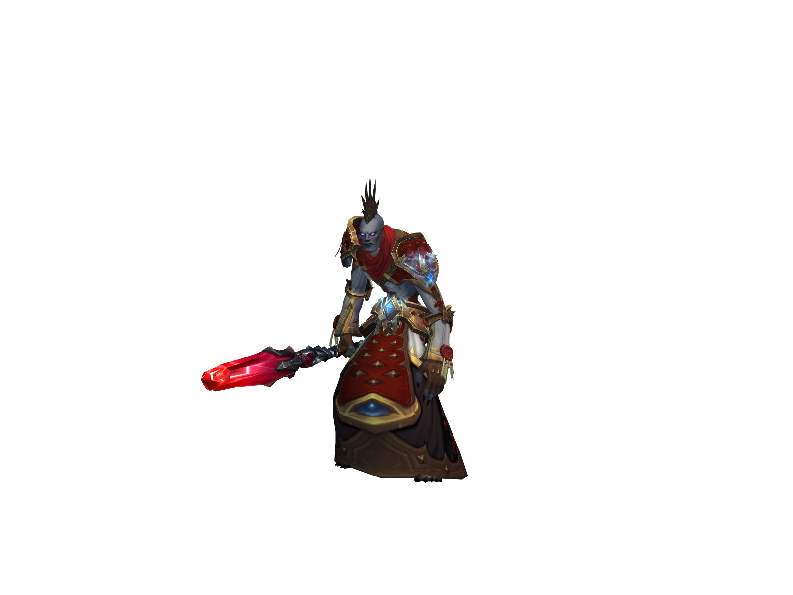 Wyndon 3D character render