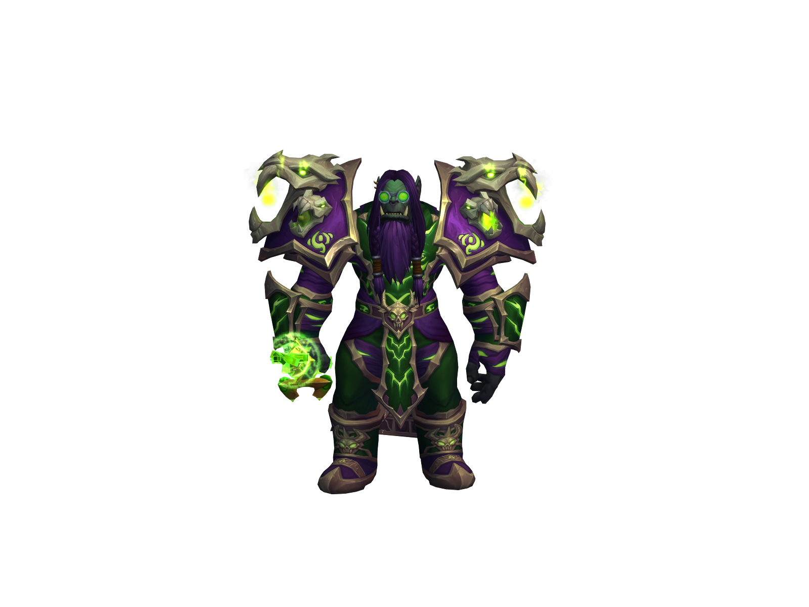 Mørado 3D character render