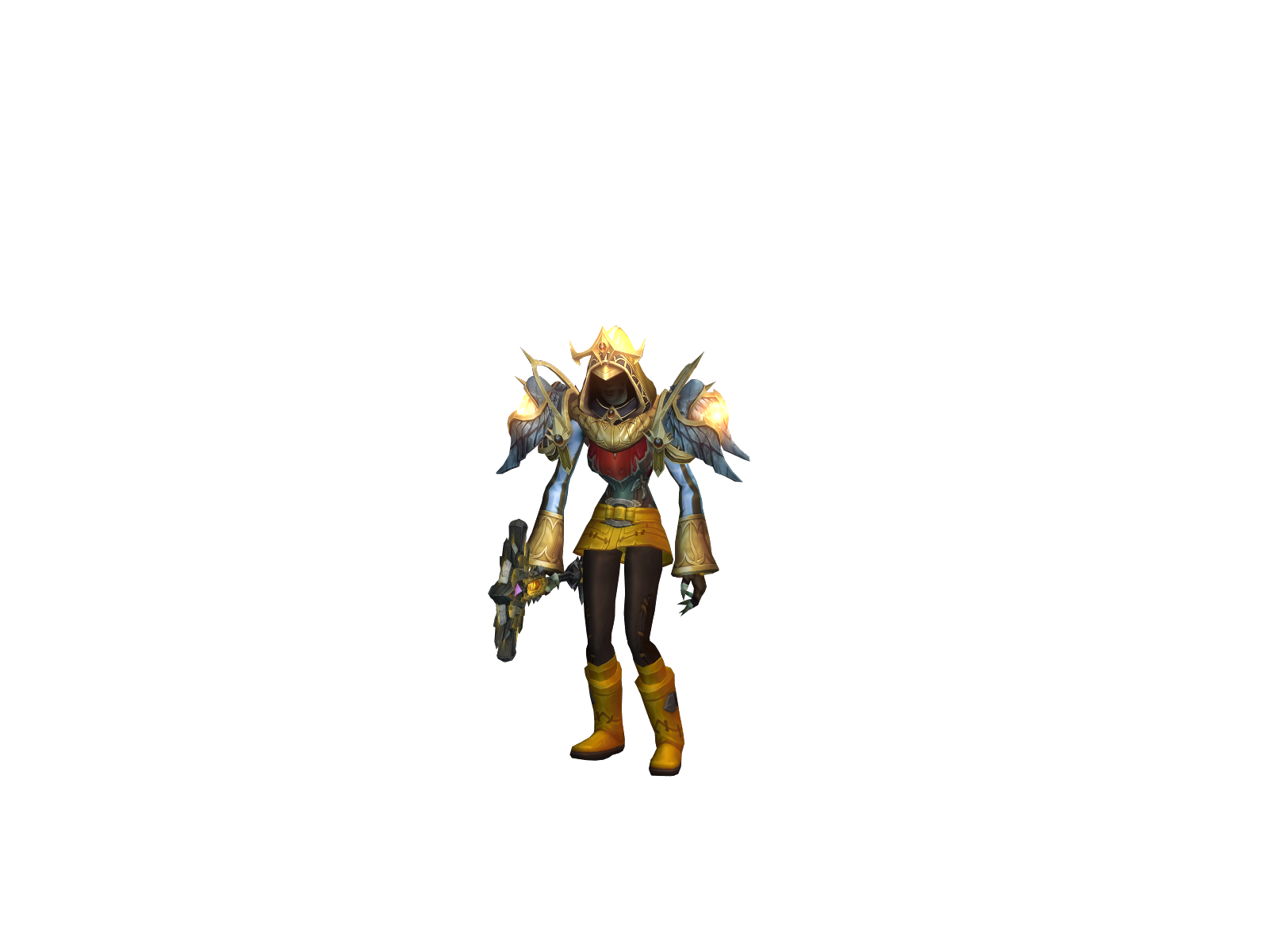 Fitscedos 3D character render