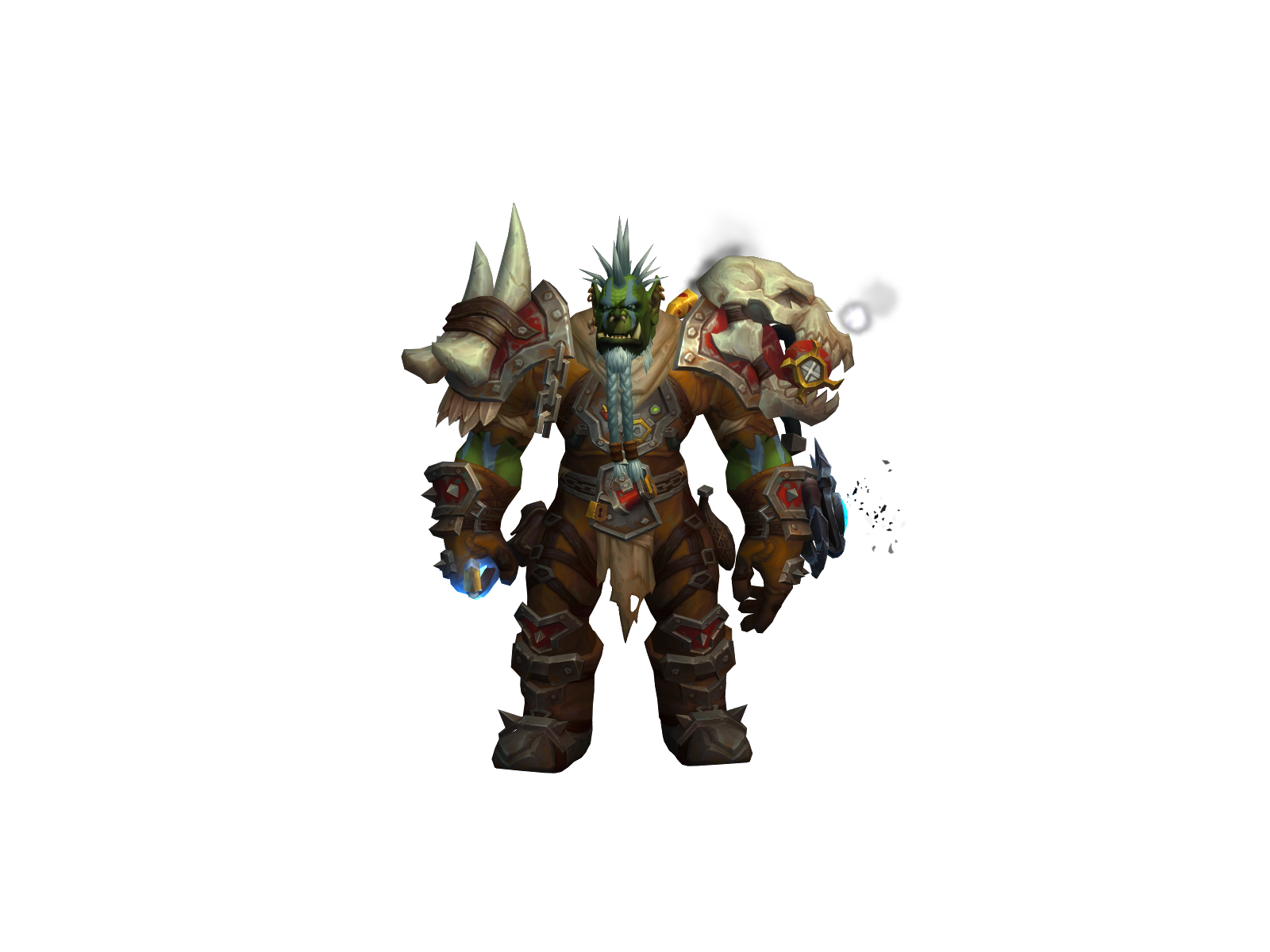 Darkmessi 3D character render