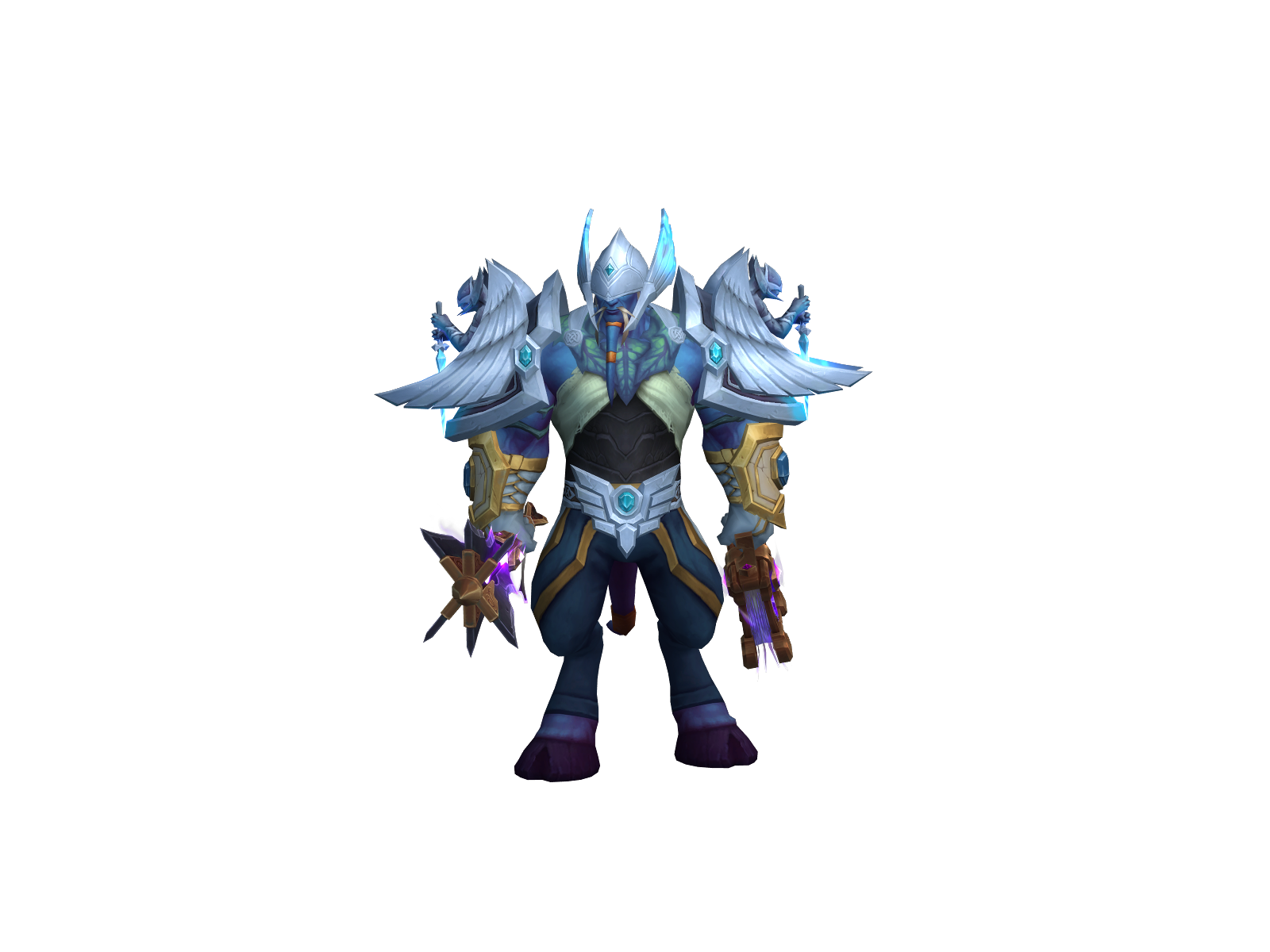 Gzùs 3D character render