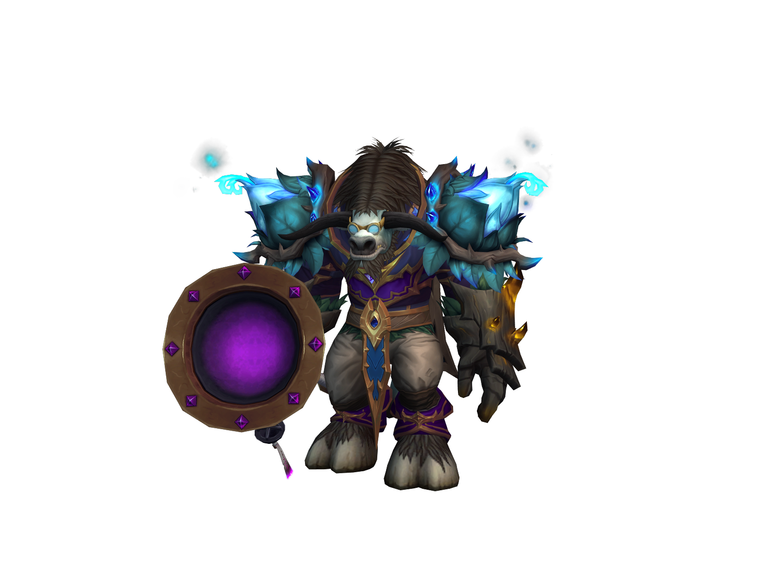 Shadowboom 3D character render