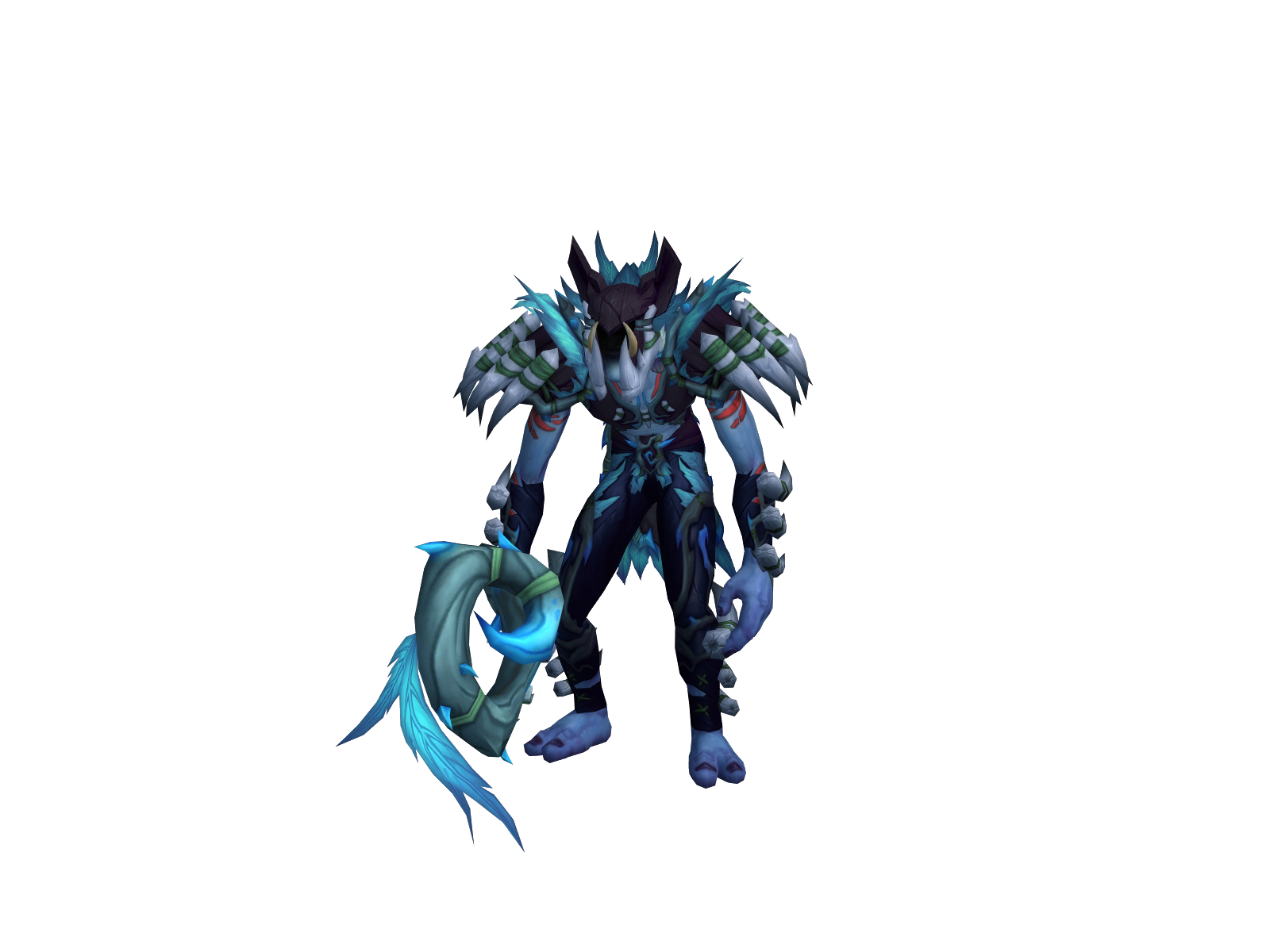 Unbearableqt 3D character render