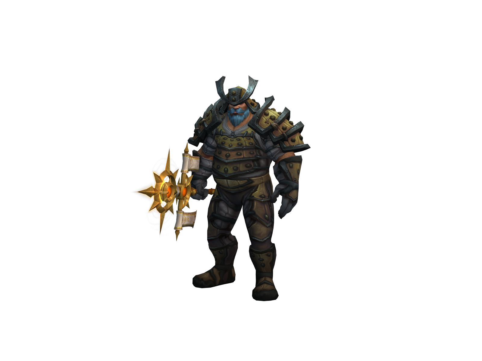 Bajazero 3D character render
