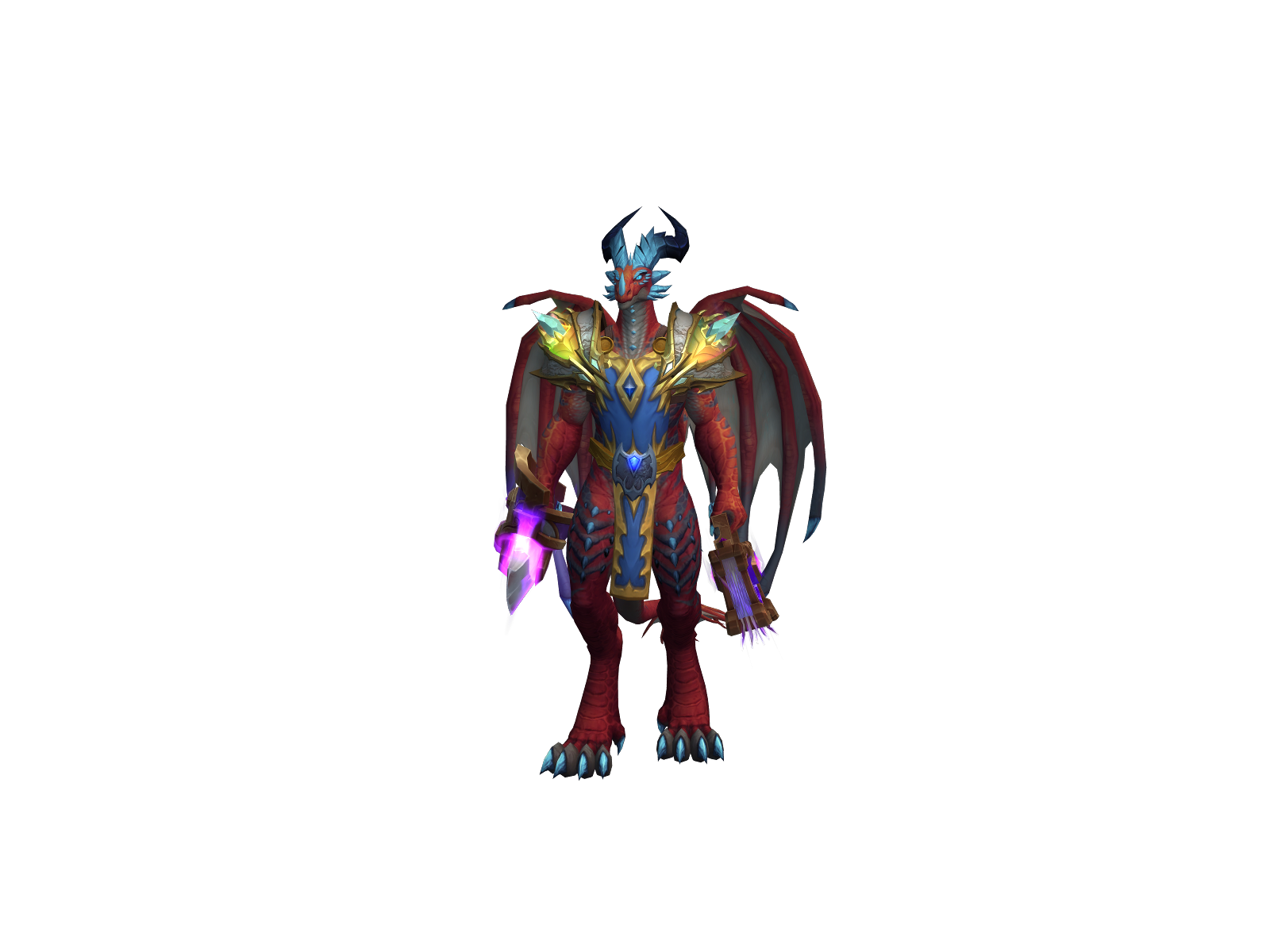 Borndragain 3D character render