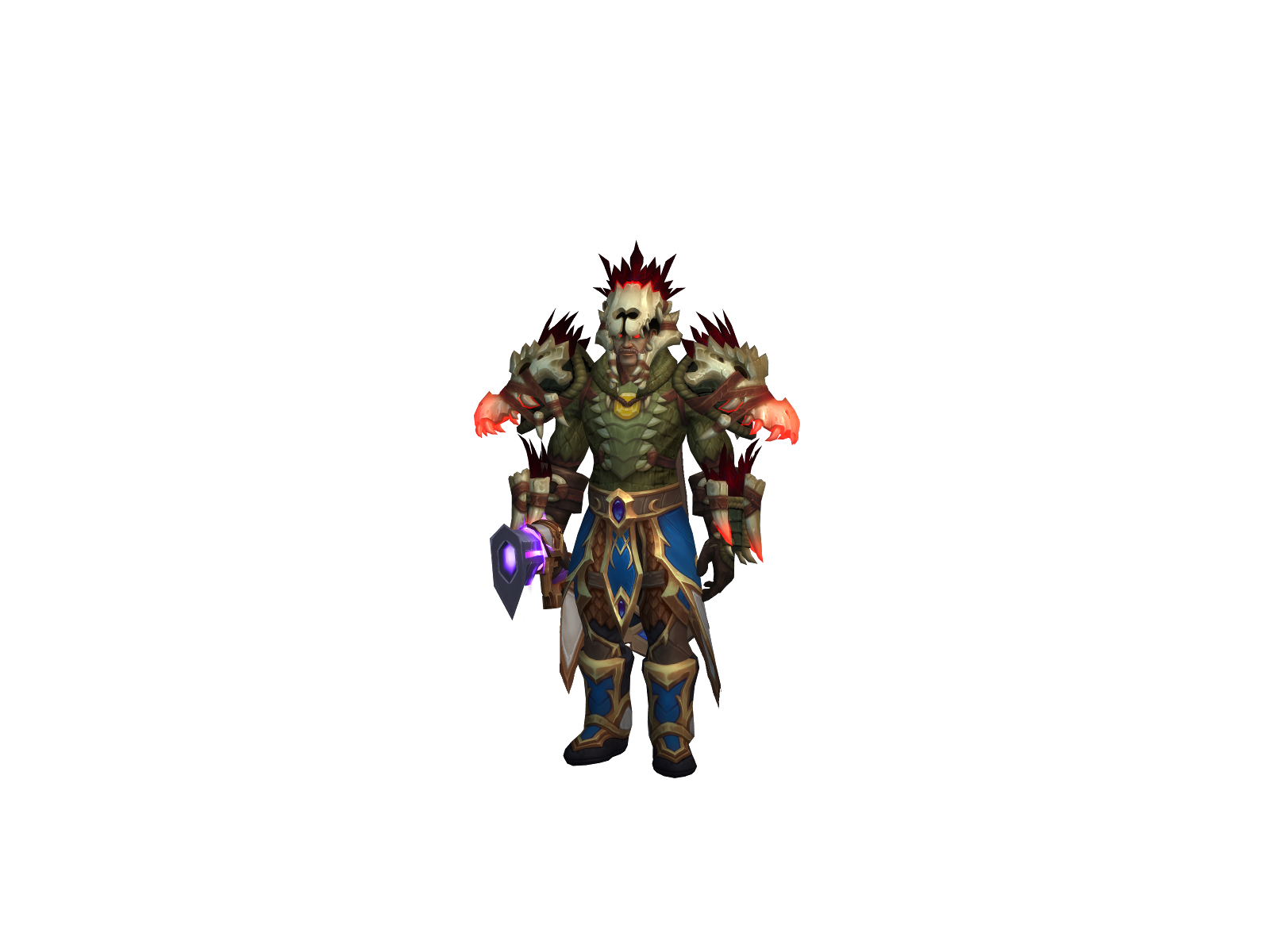 Jaidurhum 3D character render