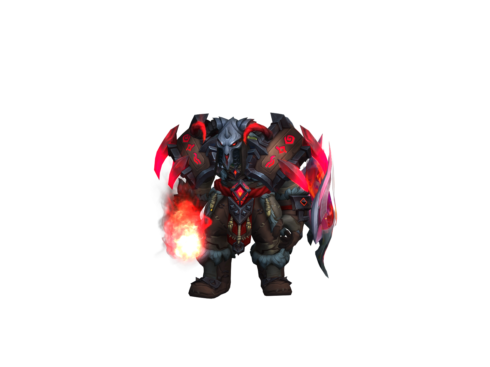 Poosplatter 3D character render