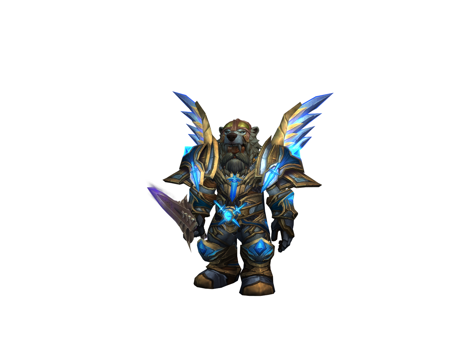 Cerc 3D character render
